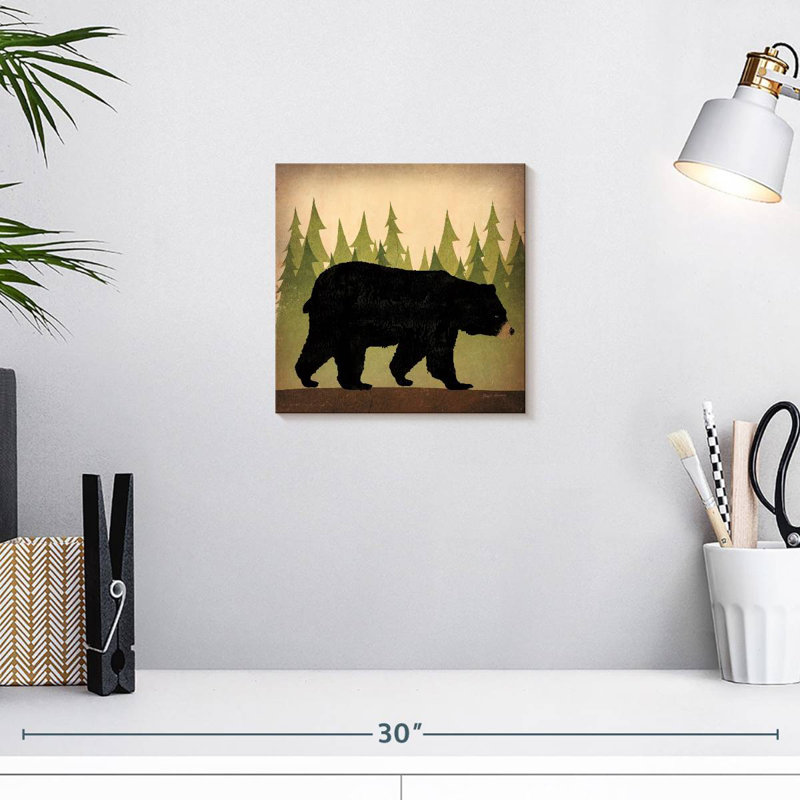 «Brampt Take a Hike Bear» sans mots, H 10 po x l 10 po