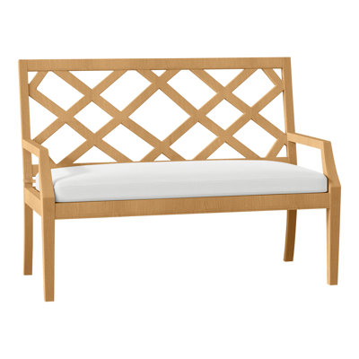 Banc en teck naturel Haley