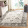 Oushak Oriental Hand-Knotted Wool Ivory/Charcoal Area Rug