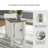 Darlicia End Table and Built-In Outlets