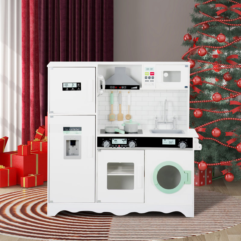 Ceja Kitchen Set, White