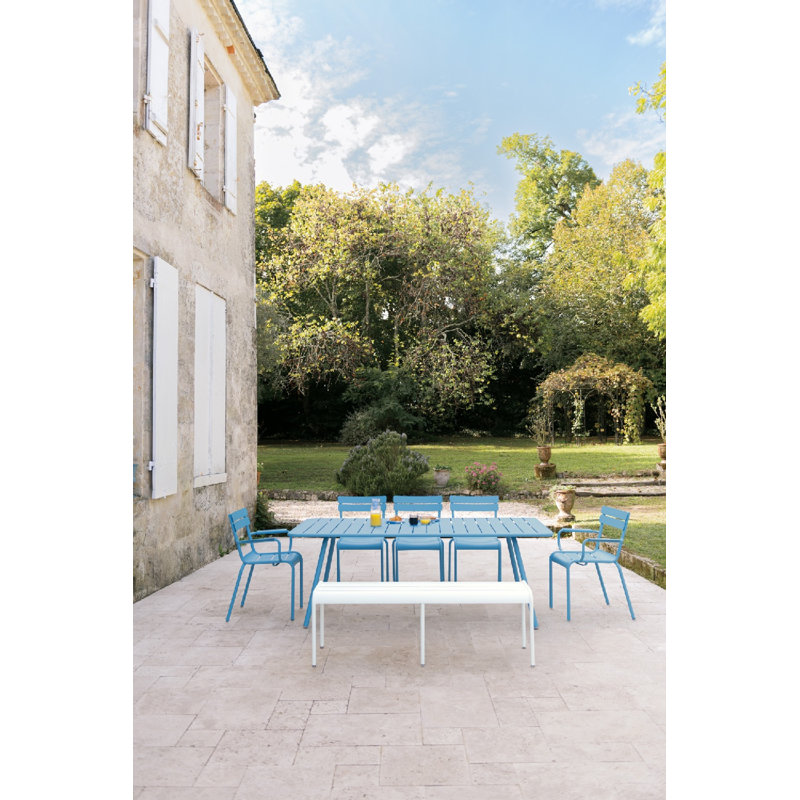 Luxembourg Outdoor Dining Armchair, Latte Beige