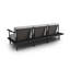 245cm Wide Wood Patio Sofa with Cushions-116838662