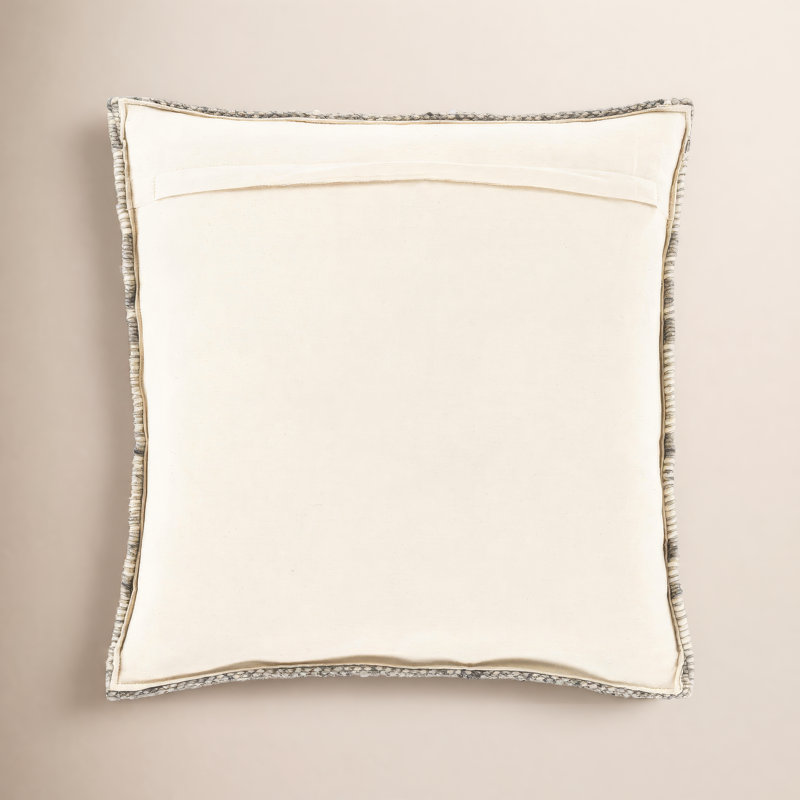 Housse et insert de coussin carré Reni, H 18 po x l 18 po, Duvet