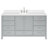 Cambridge 66.25'' Single Bathroom Vanity with Carrara Quartz Top-1060118947