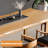 Brown Rectangular Solid Wood Dining Table-1726290172
