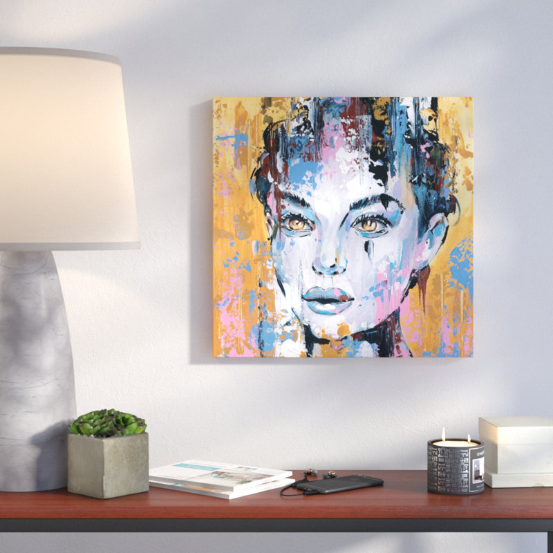 " Perfect Pout ", 18" H x 18" W