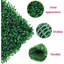 Buis artificiel topiaire haie plante herbe toile de fond clôture écran d'intimité herbe décoration murale pour balcon clôture de jardin
