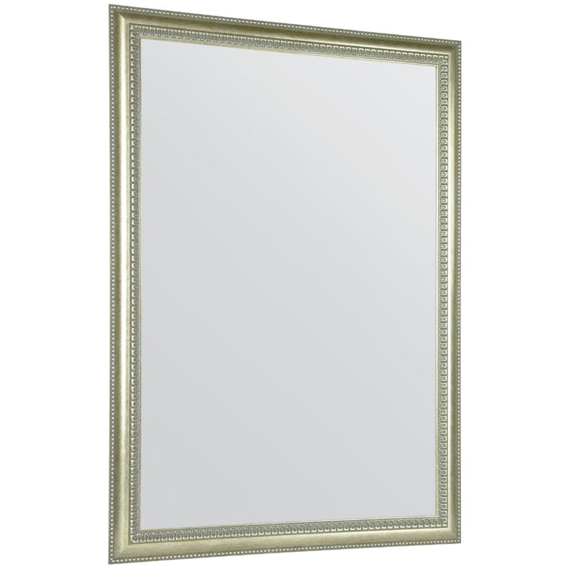 Conwell Wood Flat Wall Mirror