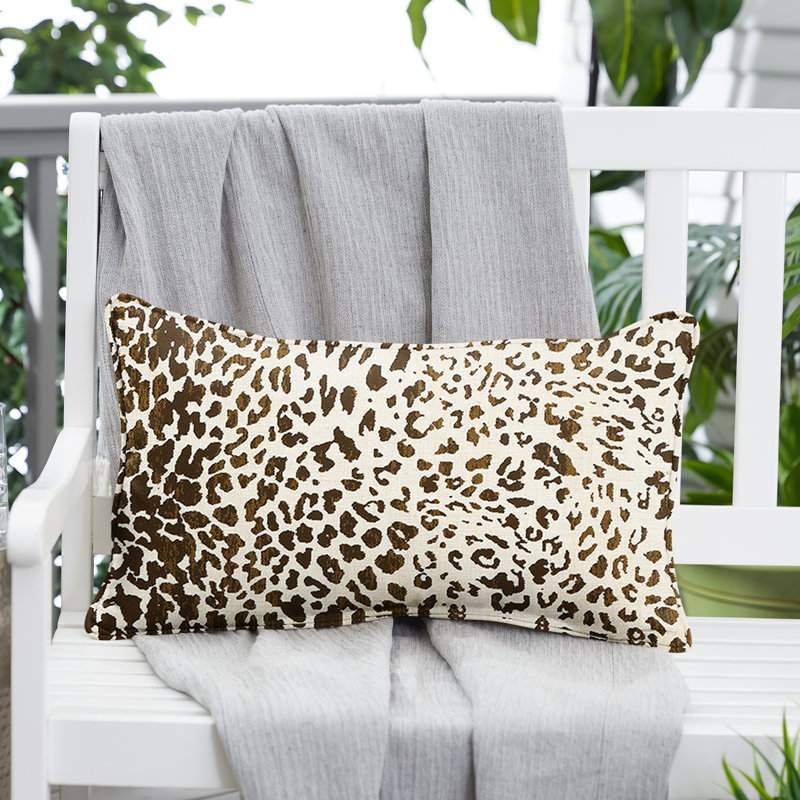  Housse et insert de coussin d'extérieur pour l'extérieur, H 16 po x l 26 po, Espresso