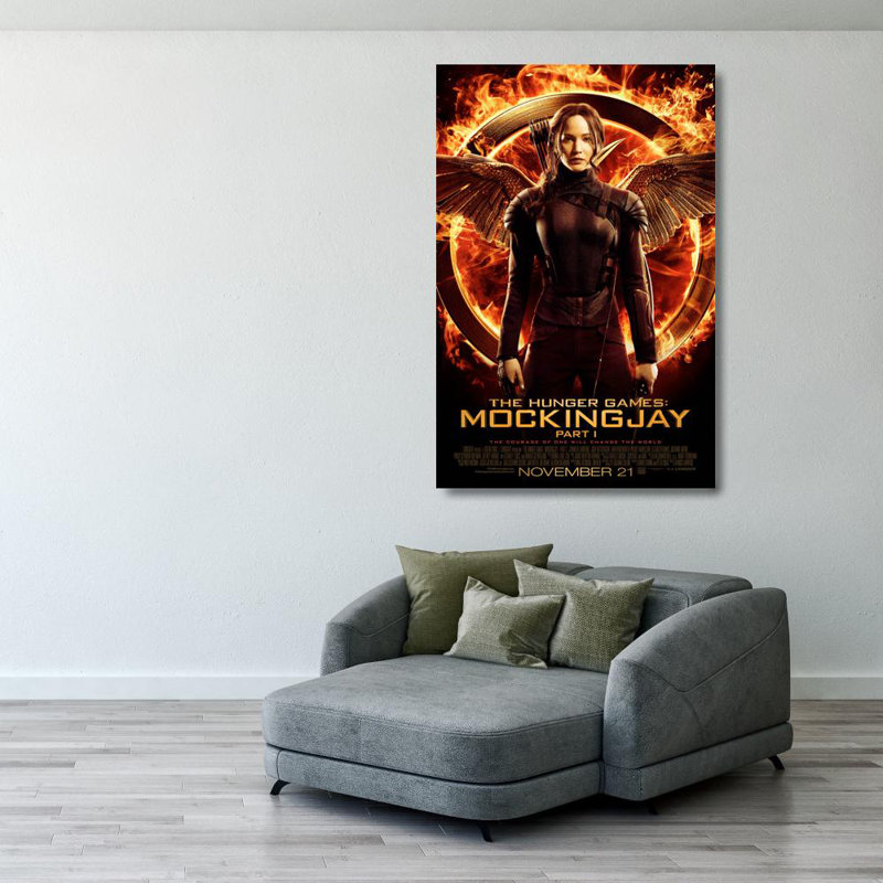 The Haim Games Mockingjay 1, H 40 po x l 26 po