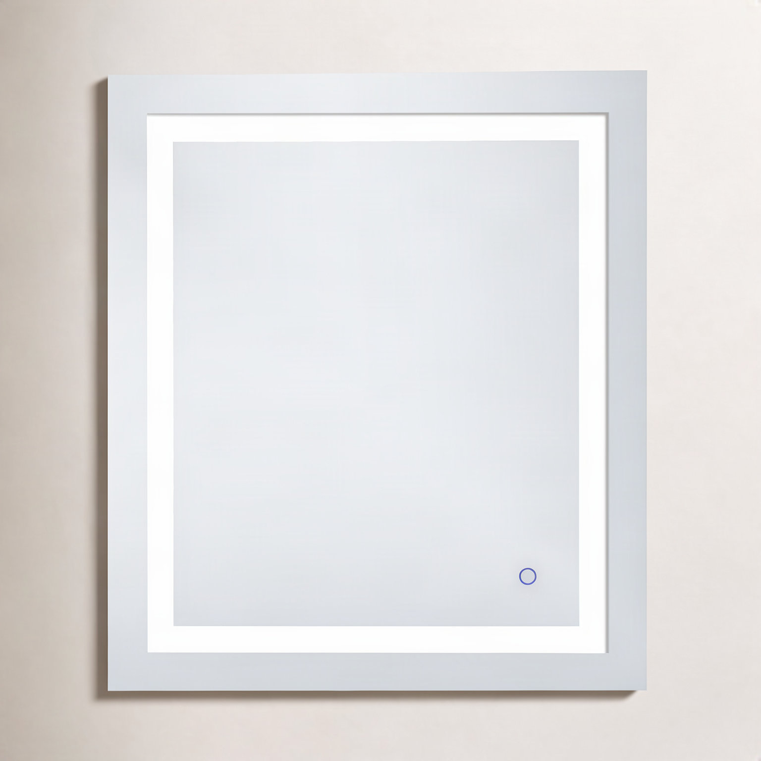 Scoles Flat Wall Mirror, 30" x 27"