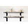 Tablette en bois massif Emerald Lee