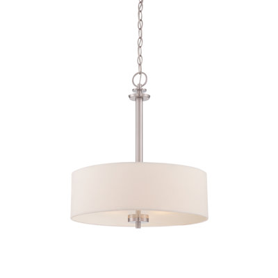 Lustree tambour 3 lumières unique Sikes