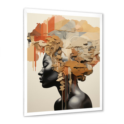 Minimalisme, femme africaine, art africain
