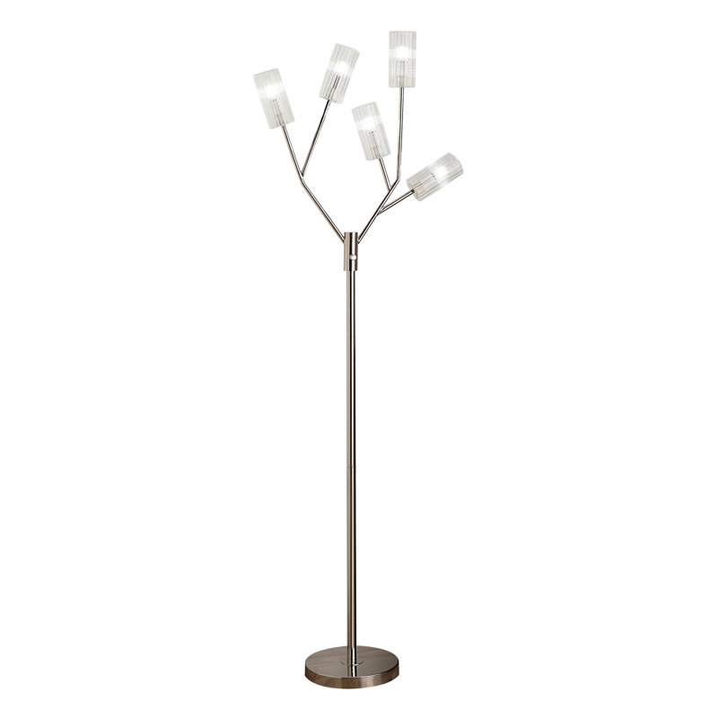 Eralia Nickel Floor Lamp