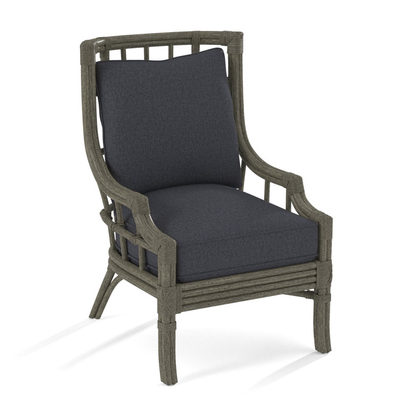 Seville Armchair, Elite Dove Linen, Greystone