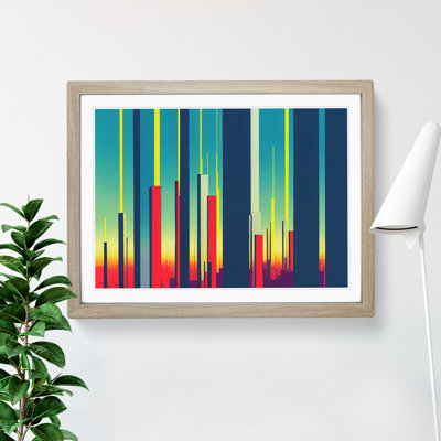 Compelling Skyscrapers - Single Picture Frame Print