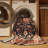 Machine Washable Persian Brown Area Rug-1761294737