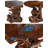4 - Person Pedestal Dining Set