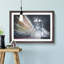 The Tower Bridge in London England in Abstract - Framed Print-55769378-55769382