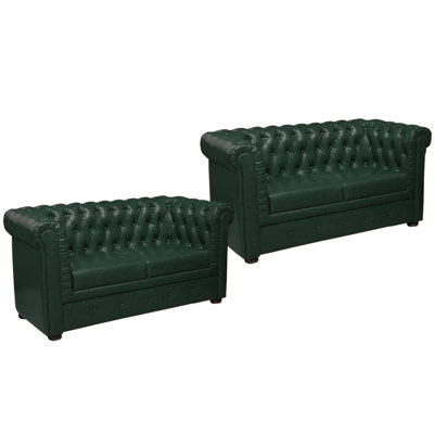 55.12'' Faux Leather Loveseat