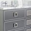 Barre décorative en aluminium l 0,75 po x T 0,25 po, L 72 po-105793848