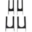 Metal Pegboard Strip Garden Tool Organizer Kit