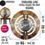 Horloge murale 36 "surdimensionnée pour le salon-123169109