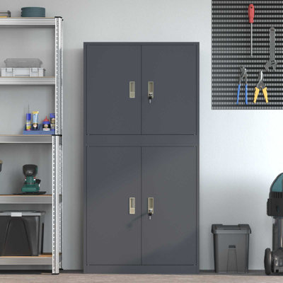 Storage Cabinet Steel Lockable
