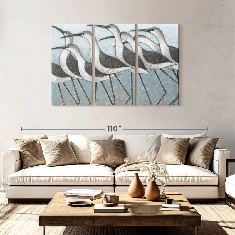 Race To The Shore, 48" H x 74" W