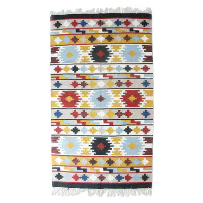 Wool Plaid Indoor Rug