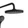 Lanikai 8-in Rain Showerhead Shower System with 3-Body Jets Multi-function Handshower and Pivoting Shower Arm 1.8 GPM