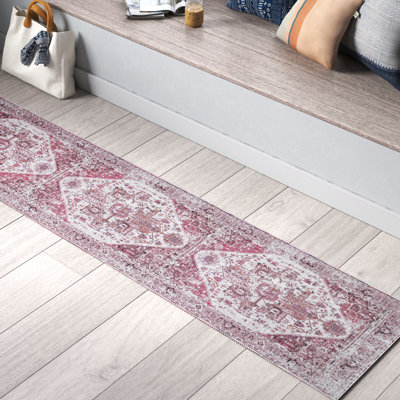 Hallel Performance Machine Washable Oriental Rug