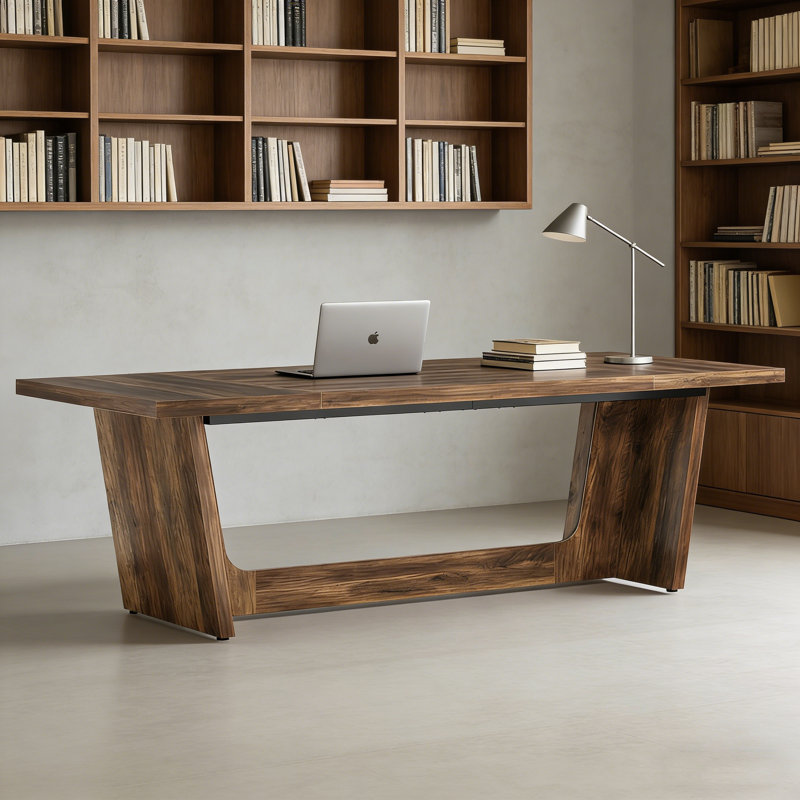 Table de travail 70,8 pouces, Brun