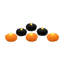 Citrouilles lumineuses à piles - 6 pièces