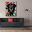  «No Borders» par Thatgrubgirl, art mural sur toile, 40 po x 54 po