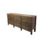 Aged Poplar 3 Door Cabinet