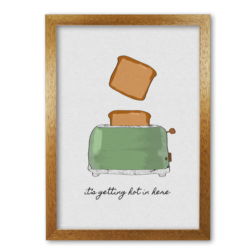 It's Getting Hot In Here - Print, 84.1cm H x 59.4cm W x 4cm D, Wrapped Canvas