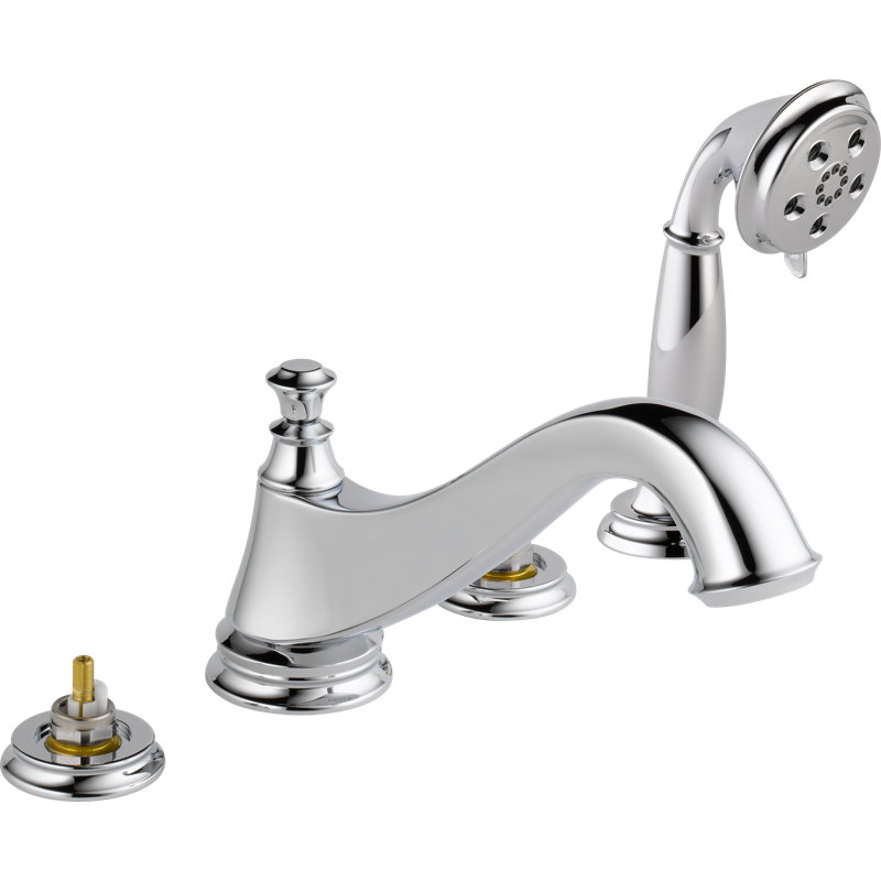 Cassidy™ Deck Mounted Roman Tub Faucet Trim, Chrome