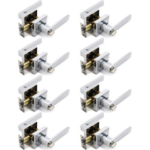 Privacy (Bed & Bath) Door Lever (Set of 8)