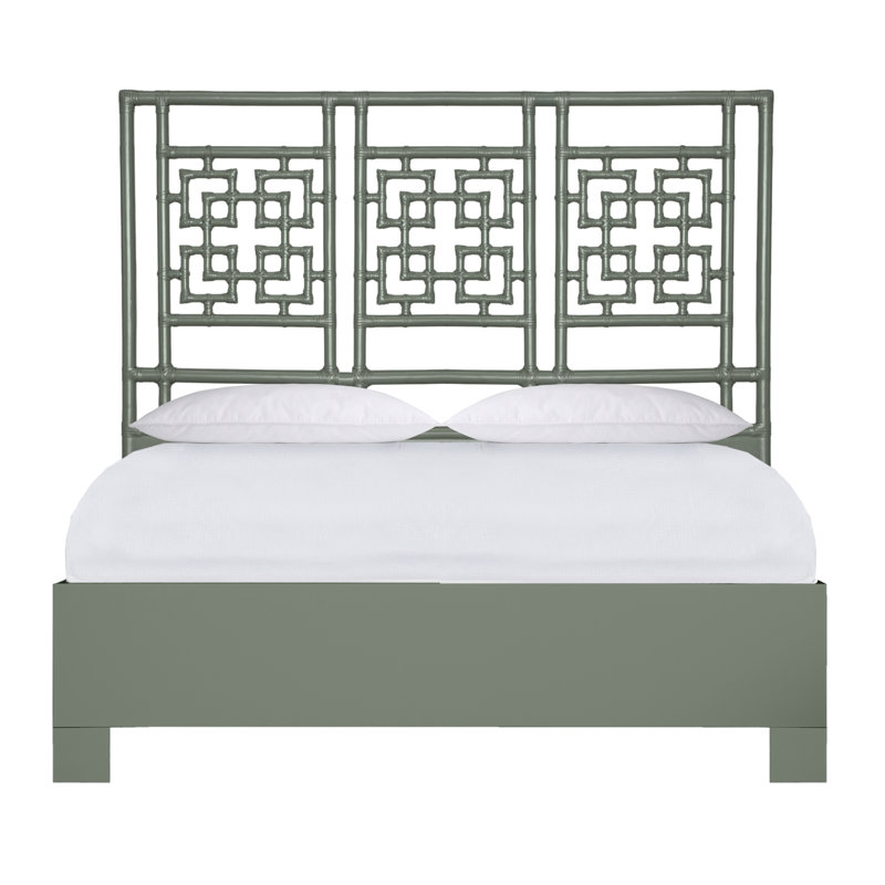 Palm Springs Low Profile Standard Bed, Queen, Evergreen