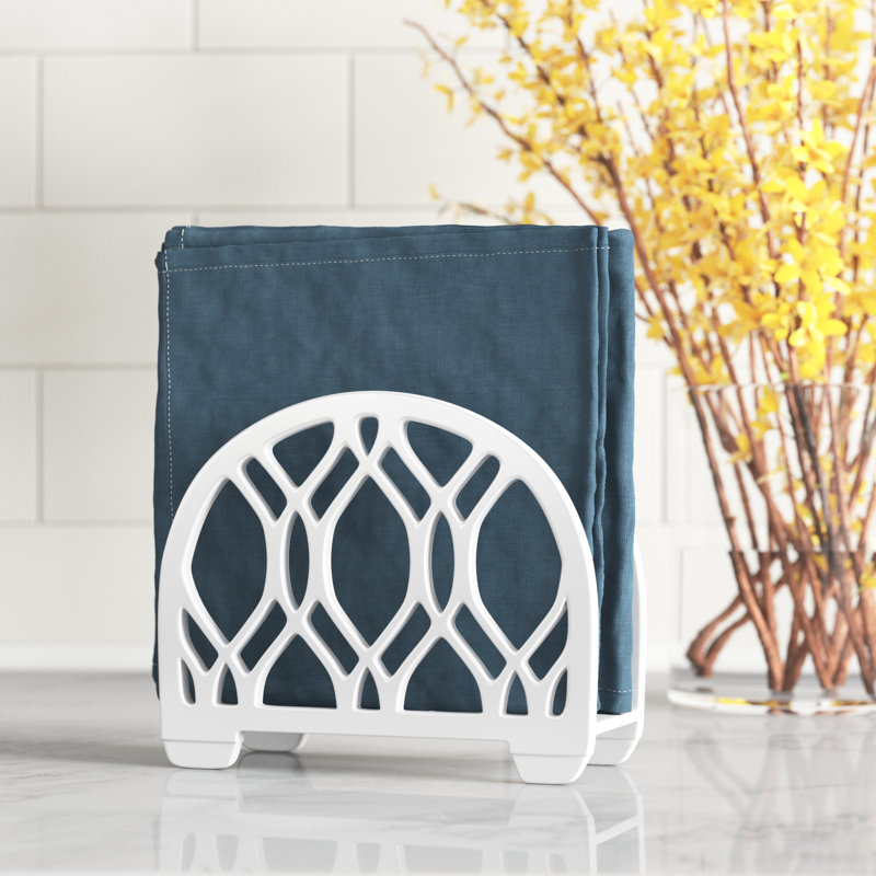 Porte-serviette vertical en fonte, Blanc