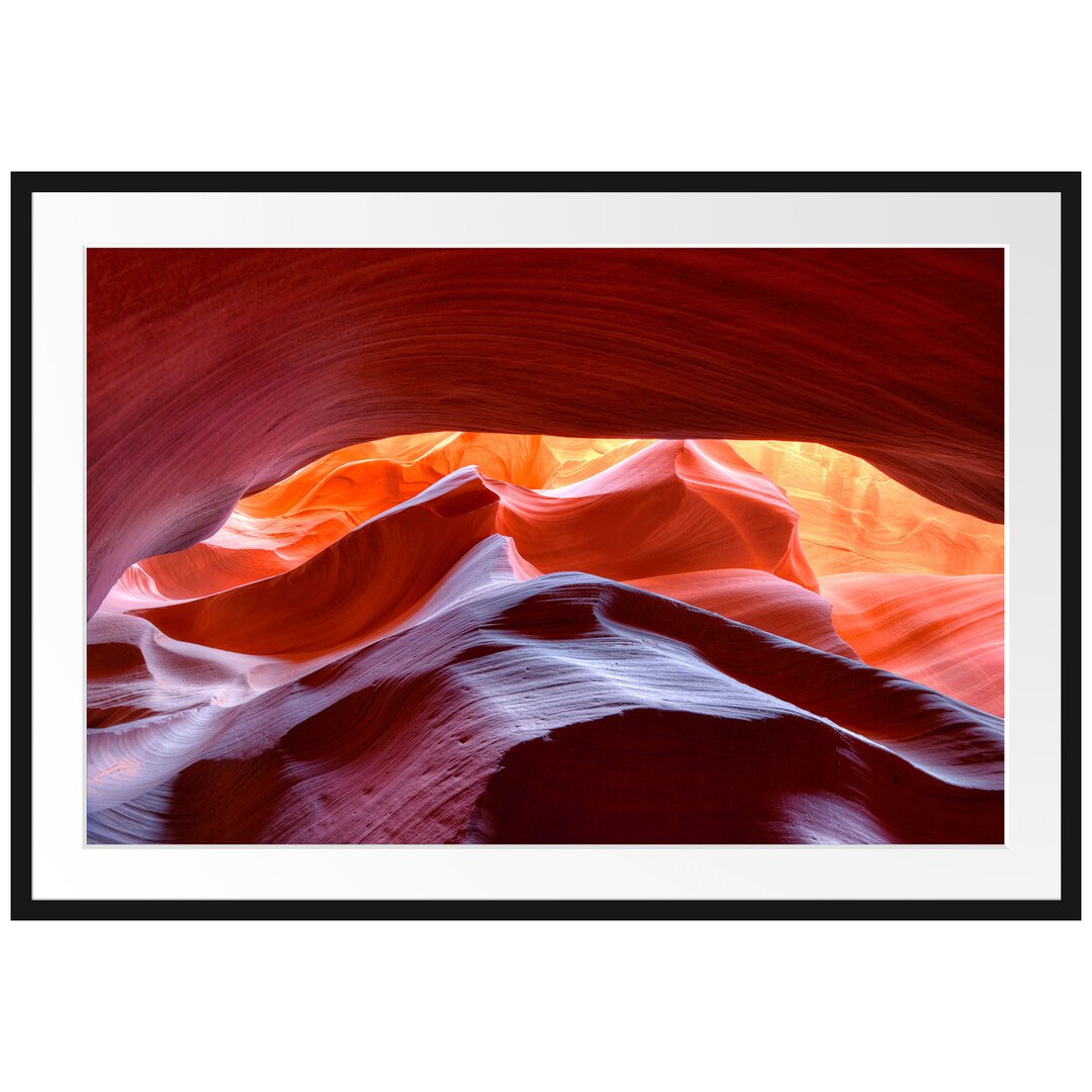 Gerahmtes Poster Antelope Canyon Arizona