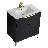 Damontrae 30'' Single Bathroom Vanity with Ceramic Top-1617938130