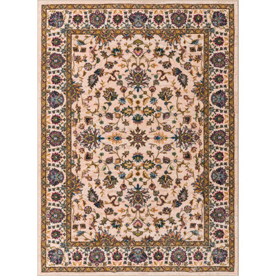 Tapis traditionnel Artez couleur ivoire