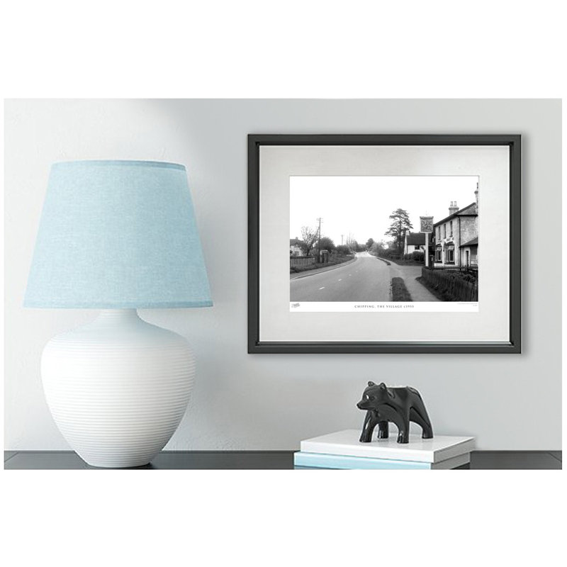 Chipping, The Village C1955 by Francis Frith - Single Picture Frame Print, 28cm H x 36cm W x 2.3cm D