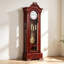 88.58"European-style large solid wood vertical floor clock