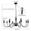 8 - Light Chandelier