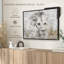 Lion africain sur toile dorée-1463590127